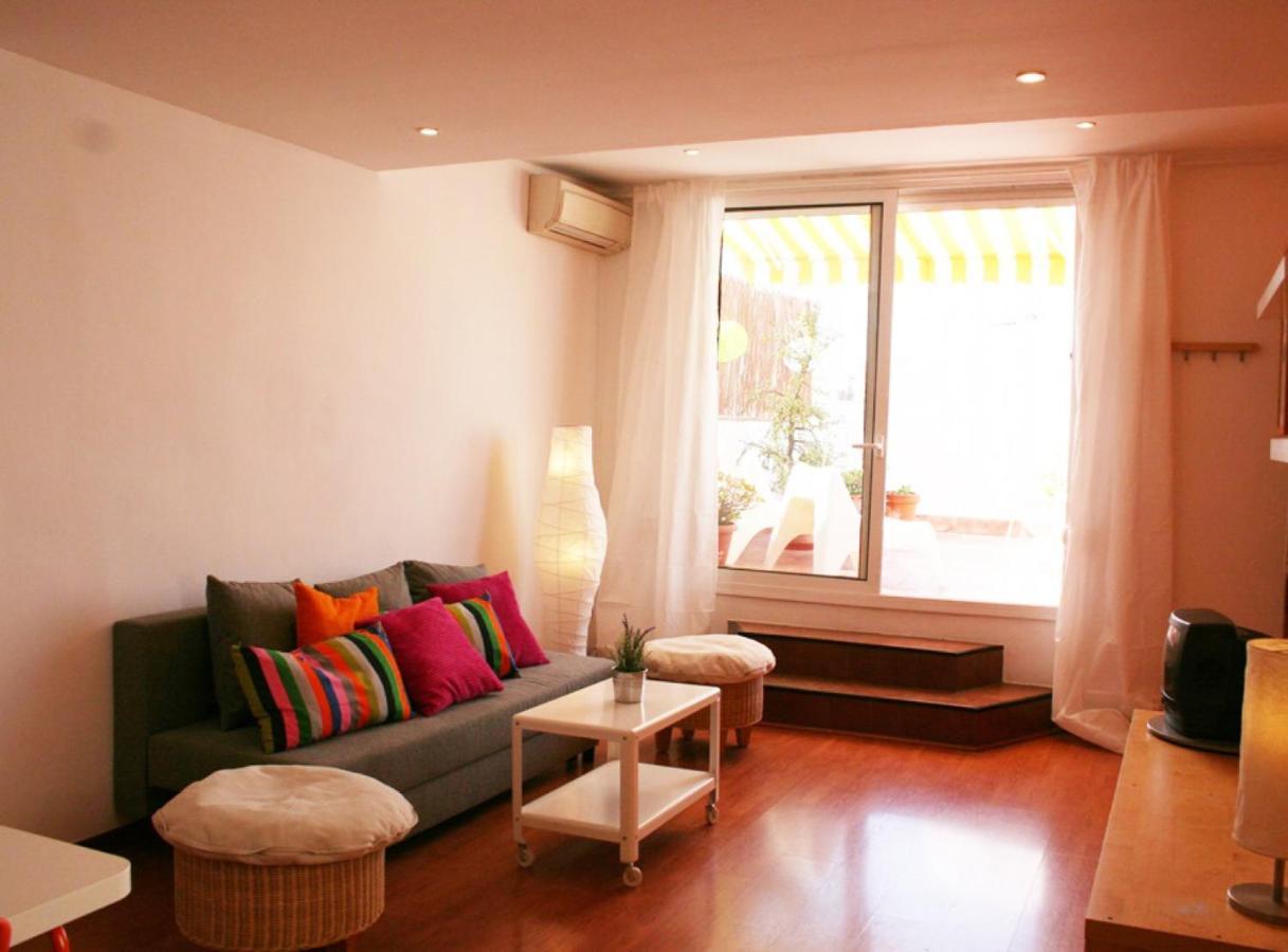 Lovely Apartment With A Terrace Barcelona Zimmer foto